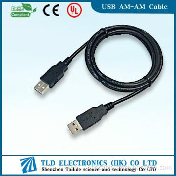 Black High Speed usb cables am/am Made in China